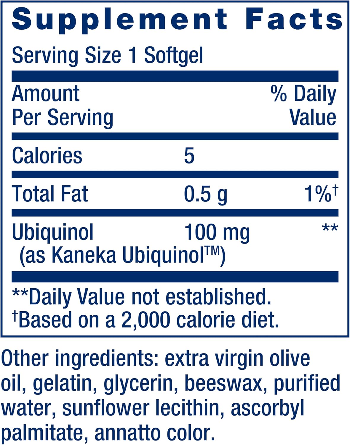 Life Extension - Super Ubiquinol CoQ10 100mg(enhanced delivery system for maximum absorption), 60 capsulas