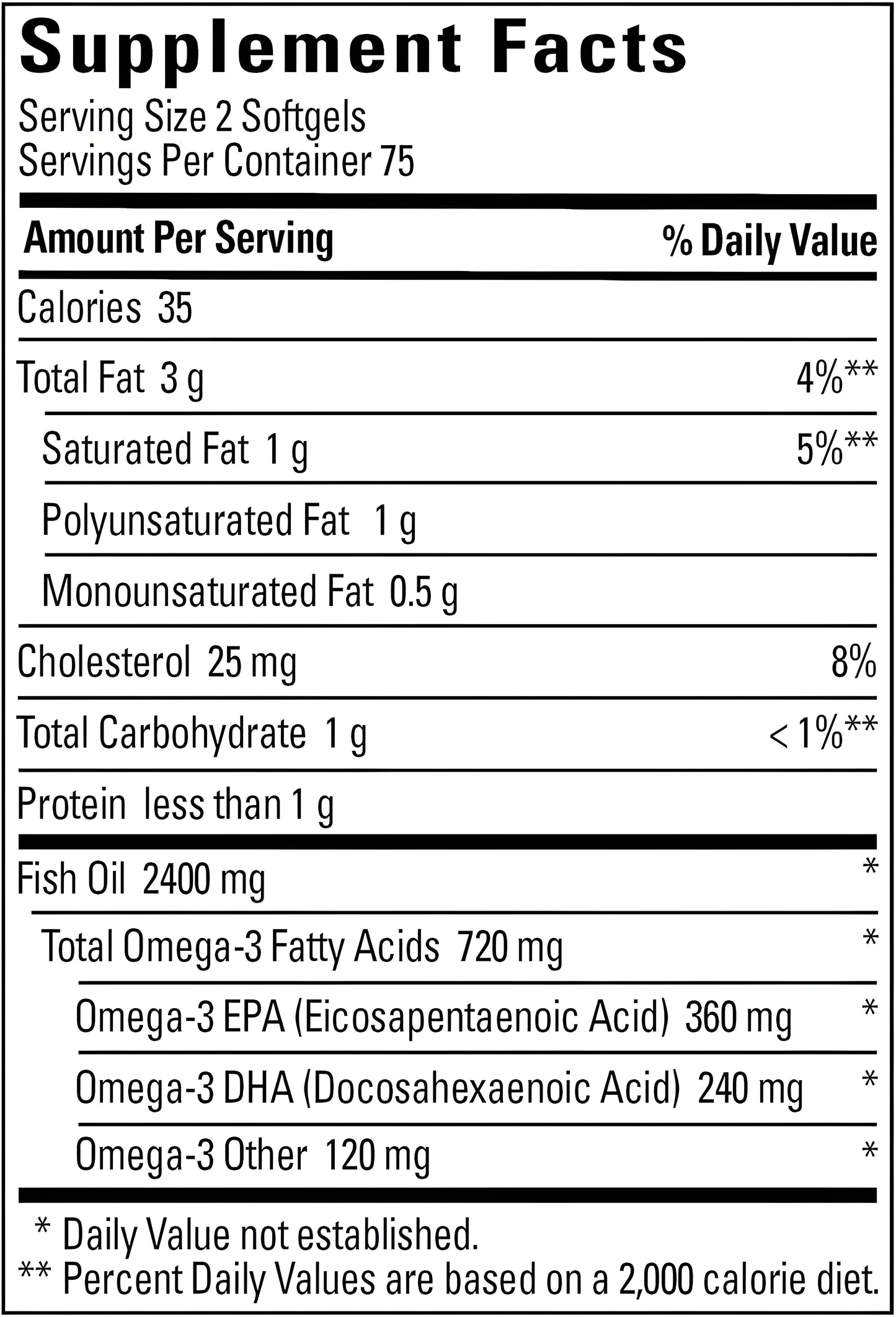Nature Made Fish Oil 1,200mg - 360 mg Omega 3