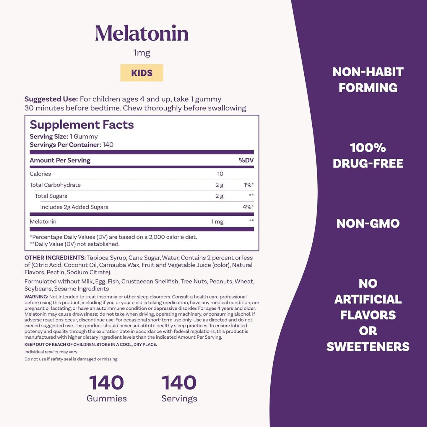 Kids Melatonin Gummies - Natrol - Gomitas