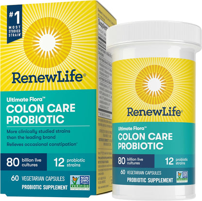 RenewLife - Ultimate Flora Colon care probiotico 60 capsulas