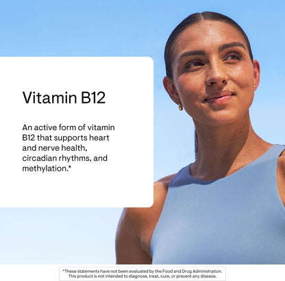 Thorne - Vitamina B12 as Methylcobalamin, 60 capsulas