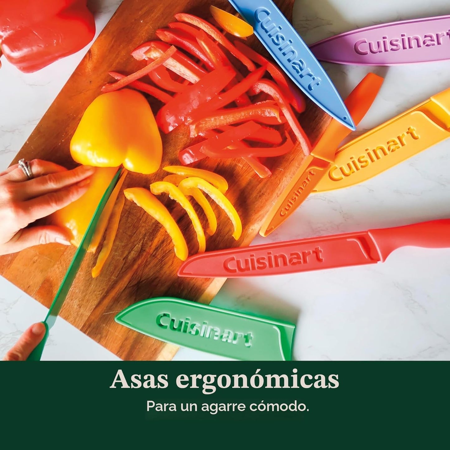 Cuisinart Colección Juego de 12 Cuchillos, Multicolor Advantage-Cutlery-Set, Multicolor