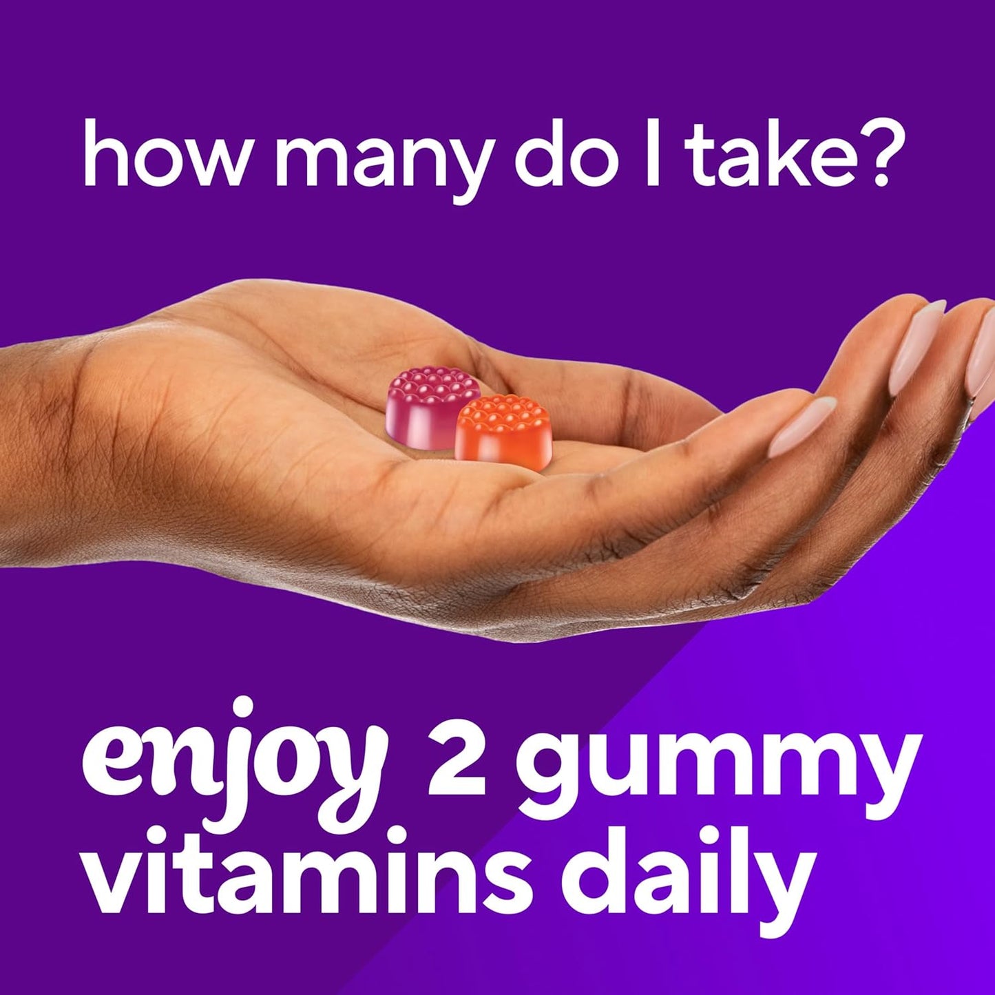 VitaFusion Vitamin D3 2000IU por servido ,50mcg 150 Gomitas