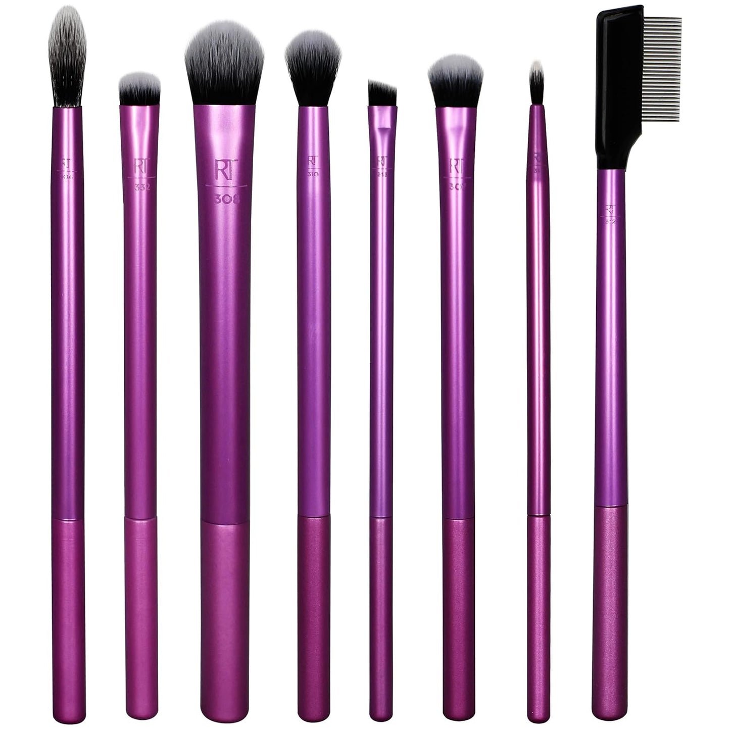 Real Techniques Everyday eye Essentials - 8 brochas