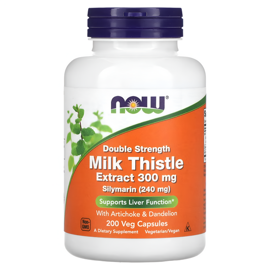 NOW Milk Thistle Extract 300 mg 200 unidades