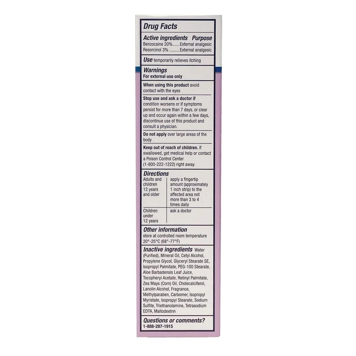 Vagicaine Crema Vaginal Antipicazon, alivio instantaneo, 28 Gramos.