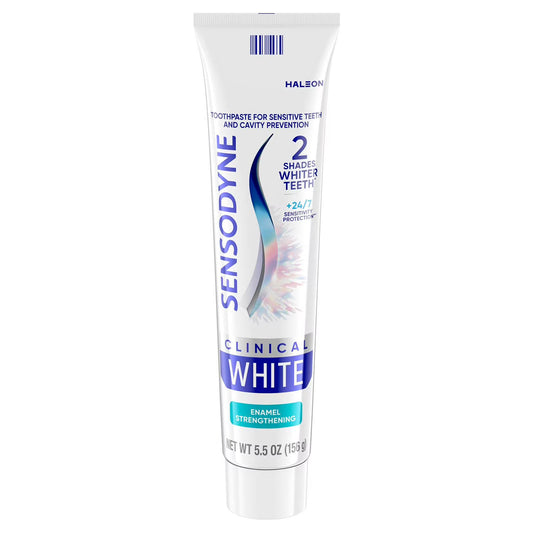 Sensodyne - Clinical White - 2 Shades whiter teeth - Pasta Dental blanqueamineto Clinico 156g
