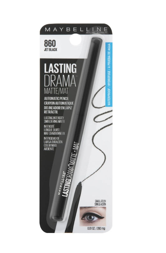 Maybelline delineador de Ojos  Lasting Drama Waterproof  by Eye Studio , 860 Jet Black