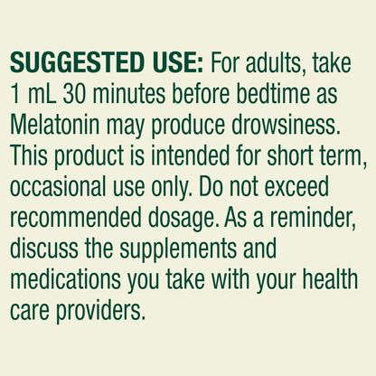 Spring Valley Melatonina líquida 10 mg, 59ml