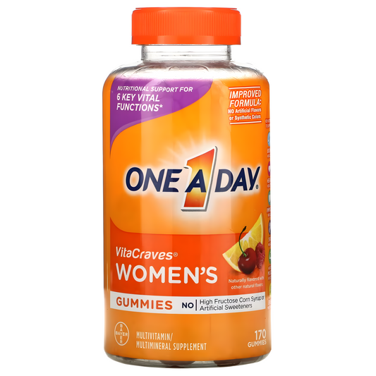 One A Day Women's Gummy Multivitamin , 170 gomitas