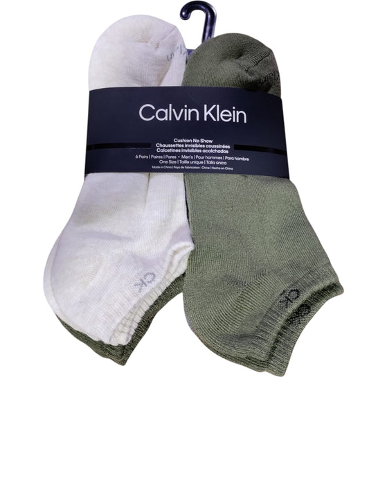 Calvin Klein - Medias para hombre, 6 unidades