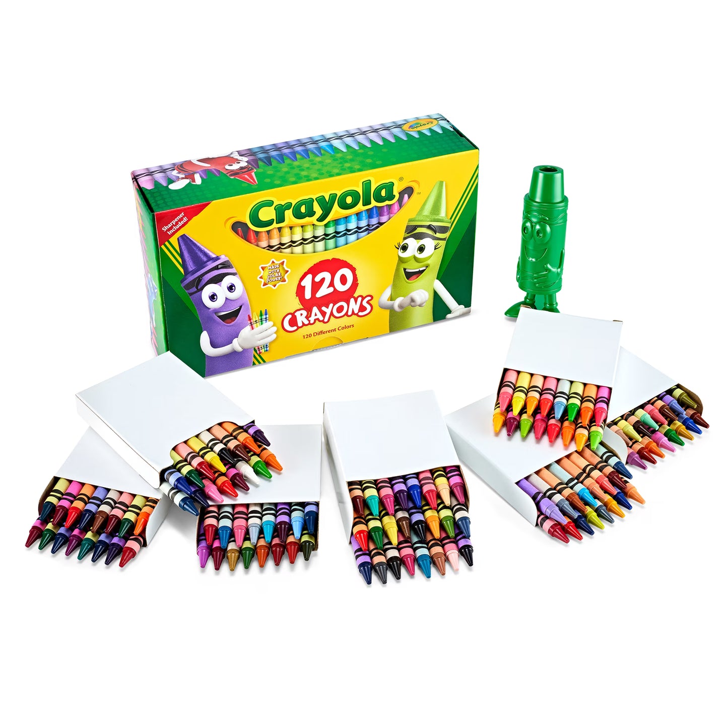 Crayola - 120 crayolas de diferente color