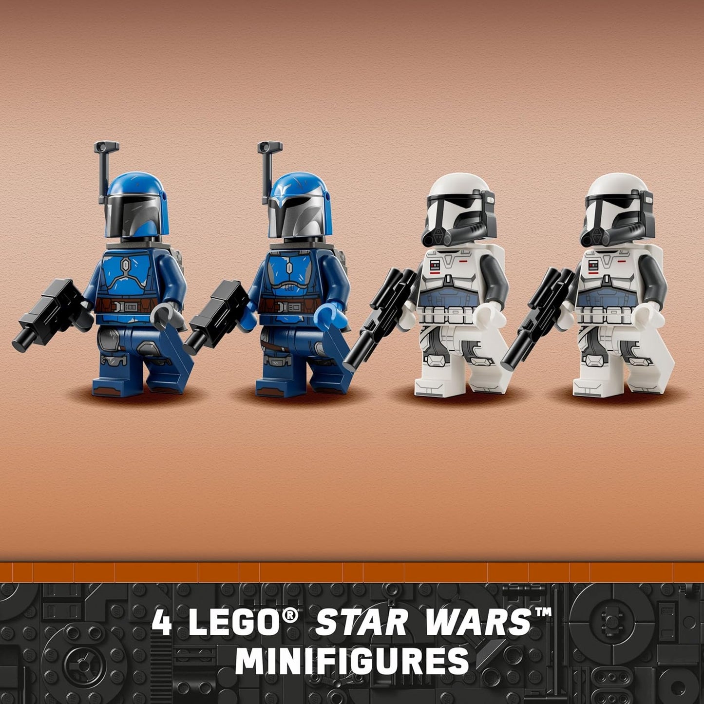 LEGO 75373 Star Wars Hinterhalt en Mandalore Battle Pack 109 piezas , 6+