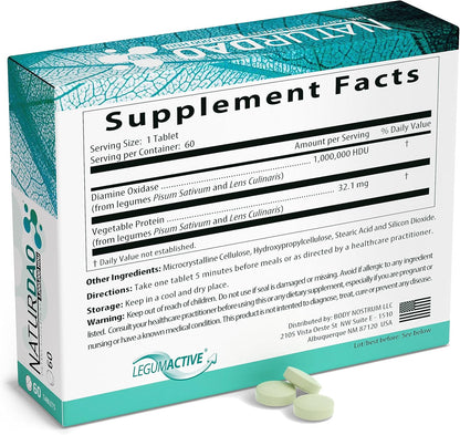 Legumactive - Naturdao 1,000,000 HDU - 60 tabletas