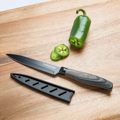 Cooking Light Chef profesional de 3 piezas - cuchillos de titanio 8" / 5" / 3.5".