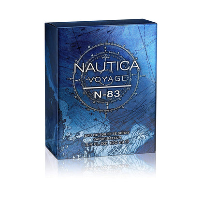 Nautica Voyage N-83 Eau de Toilette para hombre, 100ml
