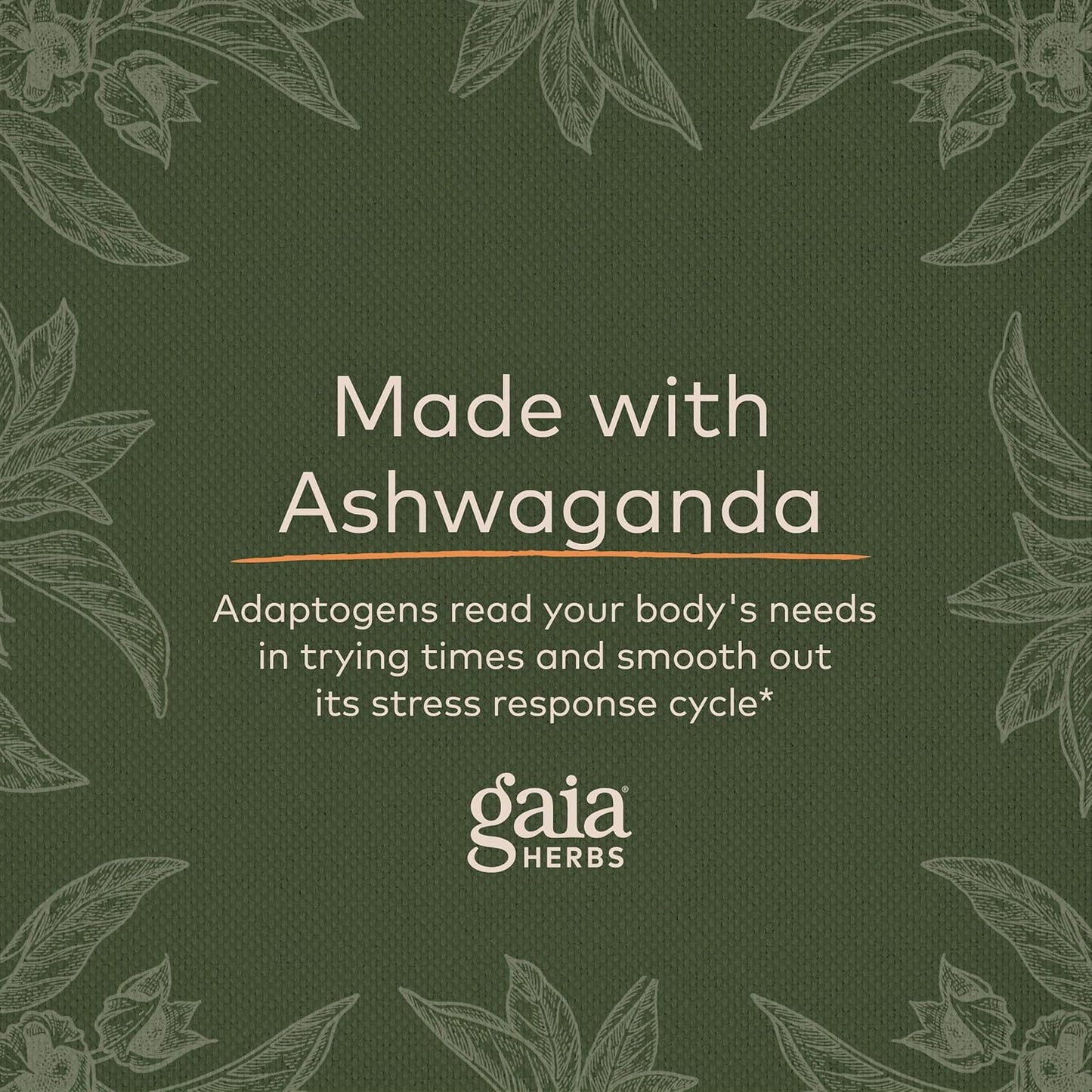 Gaia herbs- Ashwagandha Root , 120 capsulas