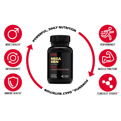 Mega Men Sport GNC – 180caps