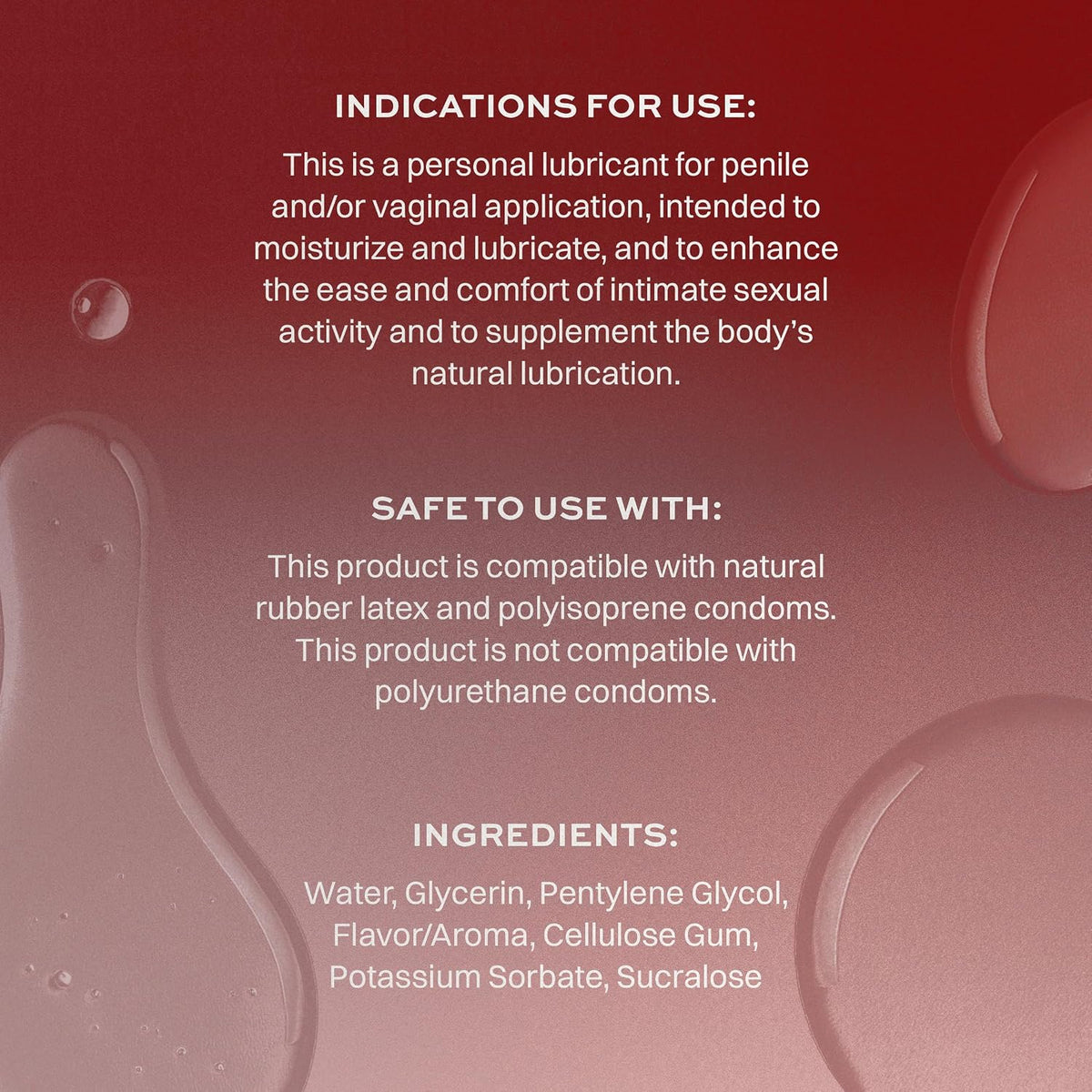 Wet - Lubricante comestible húmedo con sabor a fresa 89ml