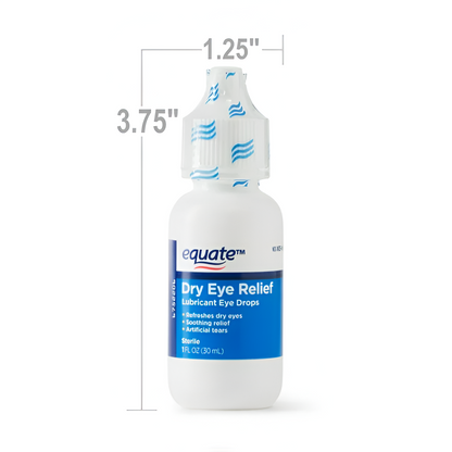 Equate Gotas lubricantes para aliviar los ojos secos