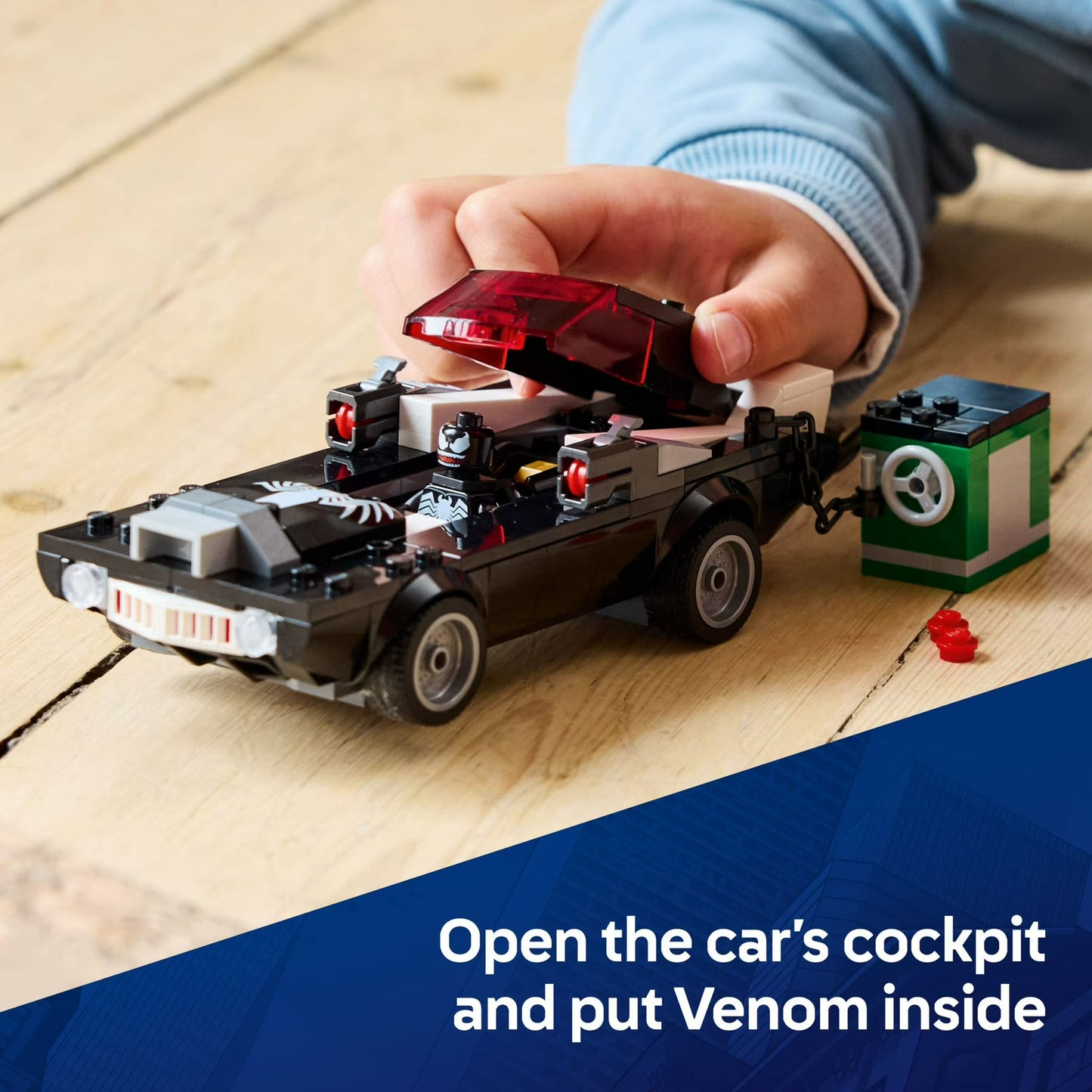 LEGO Marvel Spider-Man vs. Venom Muscle Car Toy 76309