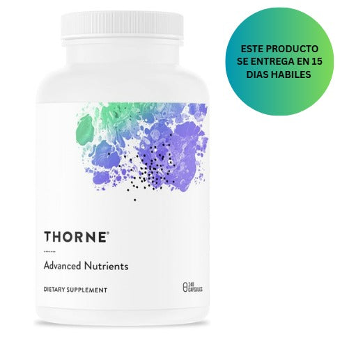 THORNE - Nutrientes avanzados -  240 cápsulas