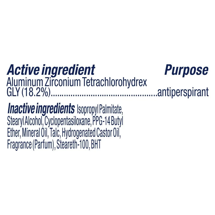 Degree Desodorante Antitranspirante Original Ducha Limpia 48H Odor Protection para Mujeres, 74g