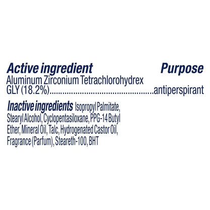 Degree Desodorante Antitranspirante Original Ducha Limpia 48H Odor Protection para Mujeres, 74g