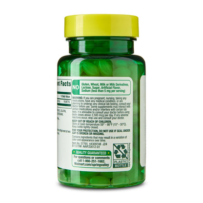 Spring Valley - Biotin 5000 mcg, 120 Softgels