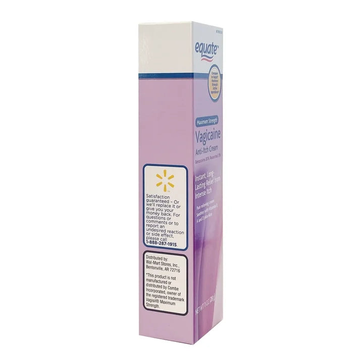 Vagicaine Crema Vaginal Antipicazon, alivio instantaneo, 28 Gramos.