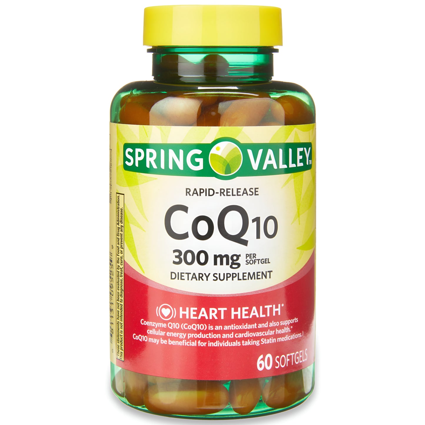CoQ10 - Spring Valley - 300 mg - 60 Capsulas blandas