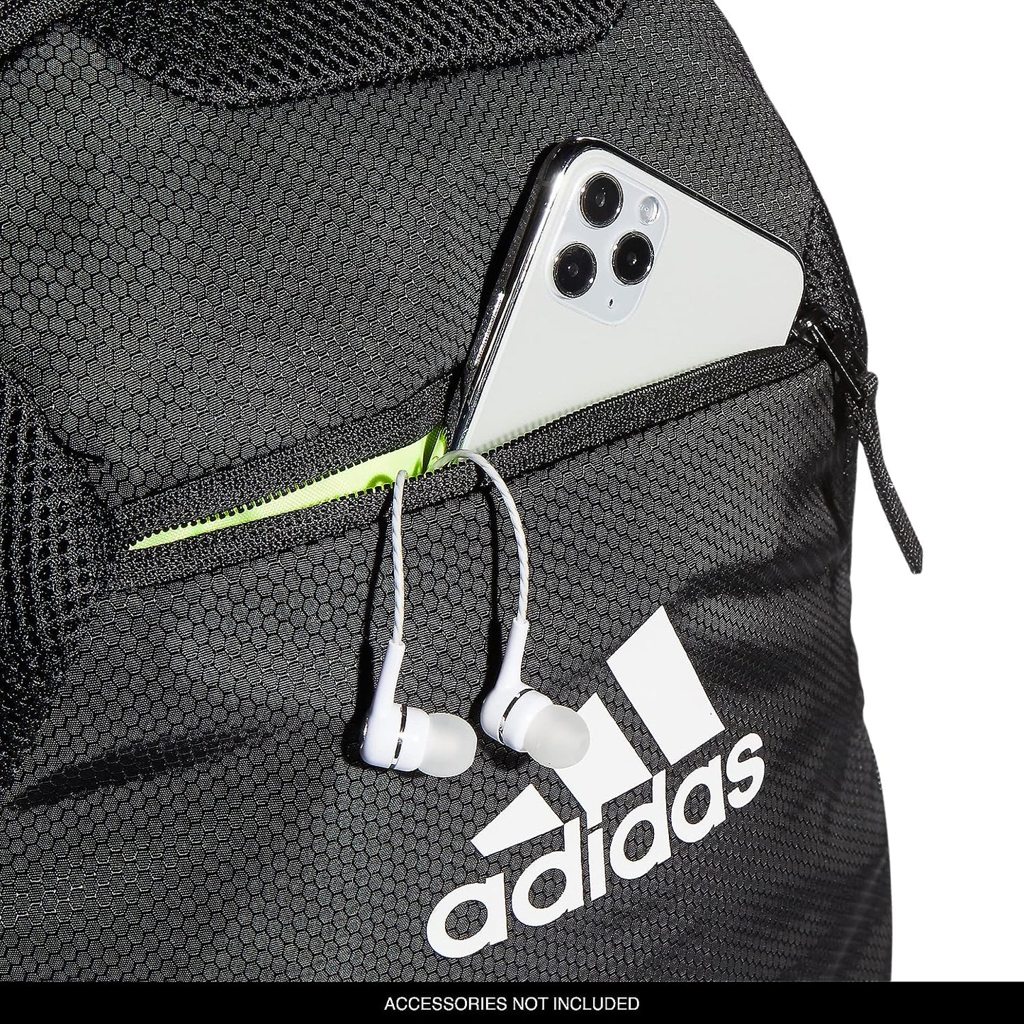 Adidas Mochila deportiva Stadium 3 Team, Negro
