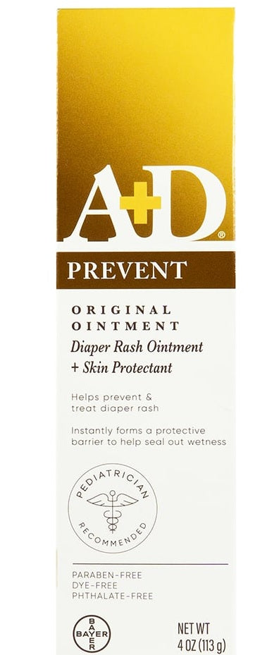 A+D Original Crema  para la dermatitis del pañal, humectante  para la piel del bebe.