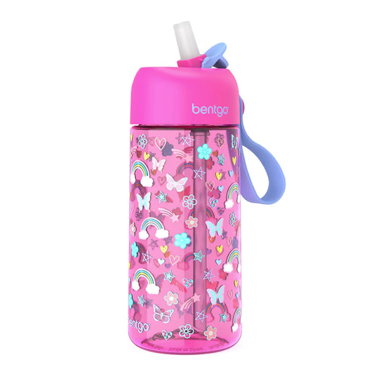 Bentgo® Tomatodo de agua con estampado para niños, 450ml