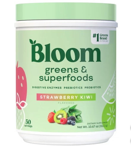 Bloom Nutrition Greens -super verduras en polvo 50 sevidos