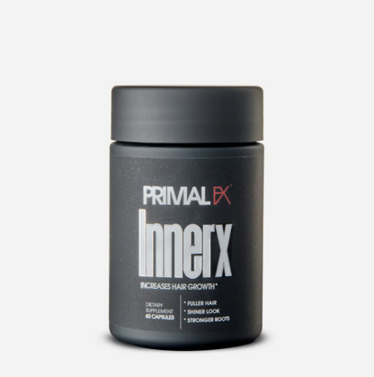 Innerx aumenta el crecimiento del Cabello , 60 Capsulas - PrimalFX