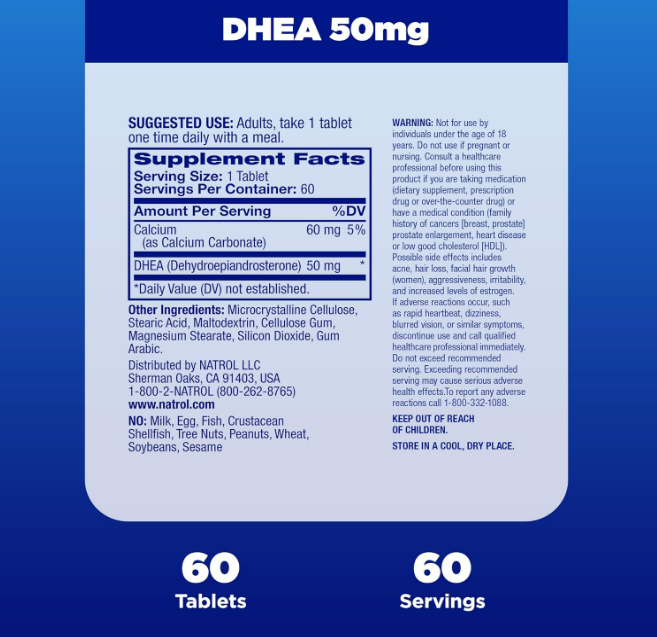 Dhea Mood & Stress - Natrol