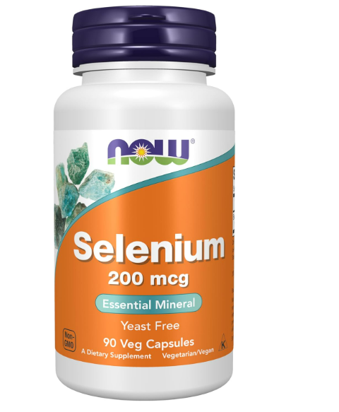NOW Selenio 200mcg   Capsulas