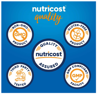Nutricost - Vitamina K2(100mcg) + Vitamina D3(125mcg), 120 capsulas