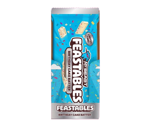 Mr.Beast - Feastables Birthday Cake Batter Edicion Limitada - 60g