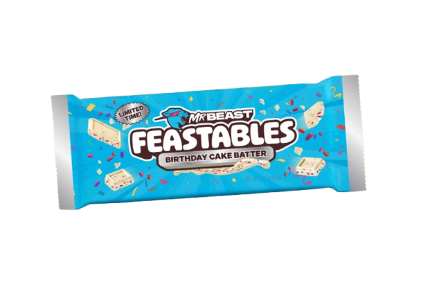 Mr.Beast - Feastables Birthday Cake Batter Edicion Limitada - 60g