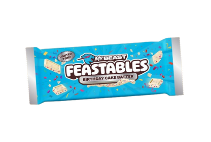 Mr.Beast - Feastables Birthday Cake Batter Edicion Limitada - 60g