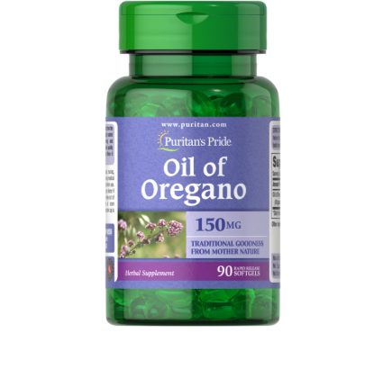 Aceite de orégano 150 mg  en cápsulas - Puritan's Pride