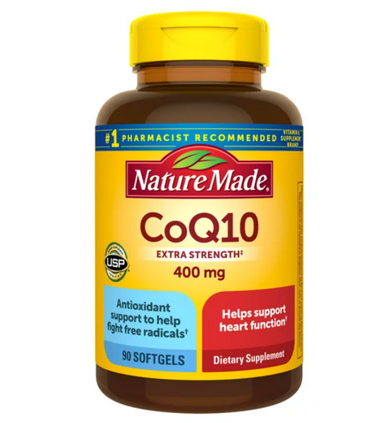 Nature Made CoQ10 400mg 90 Capsulas de Gel