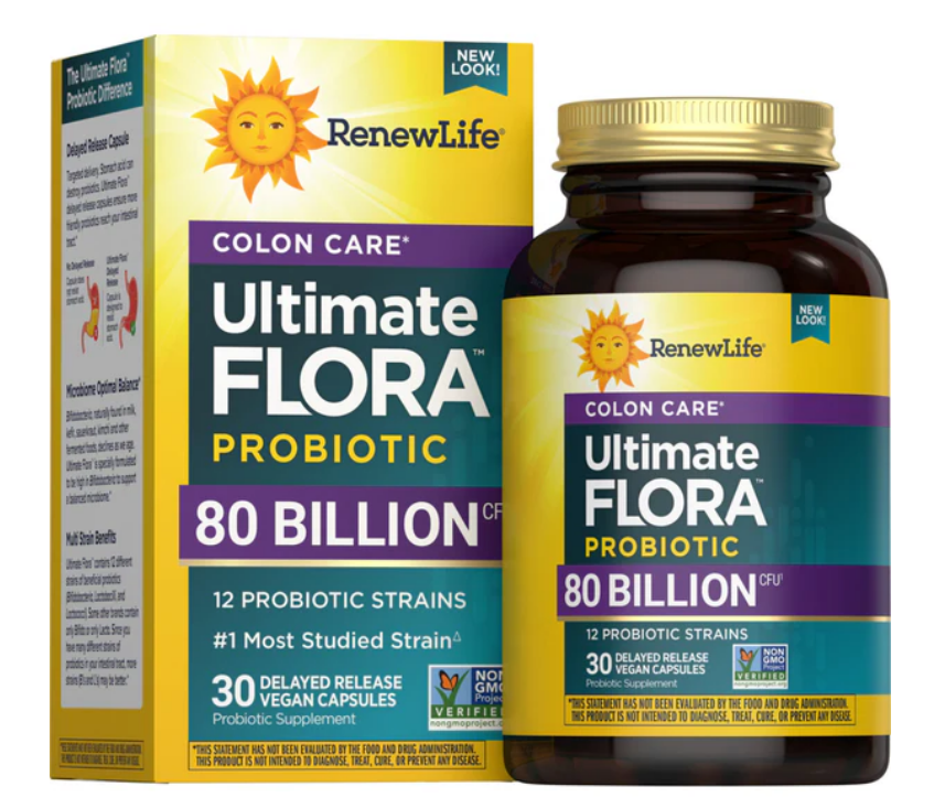 RenewLife - Ultimate Flora Colon care probiotico 60 capsulas