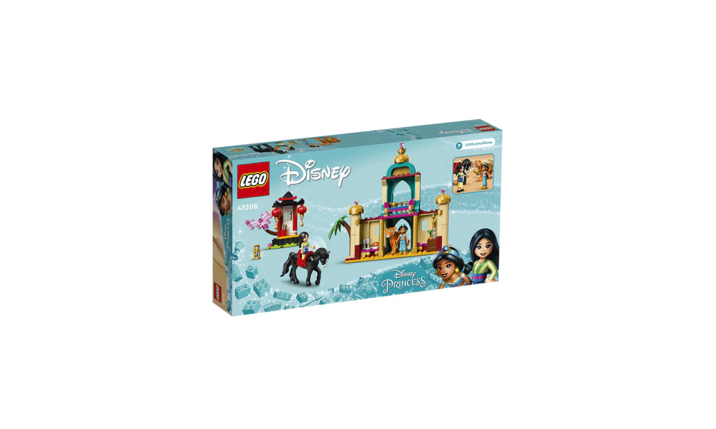 LEGO Disney Aladdin's Jasmine and Mulan  43208 - 5 años a mas.