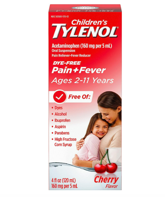 Tylenol liquido para niños , 4oz