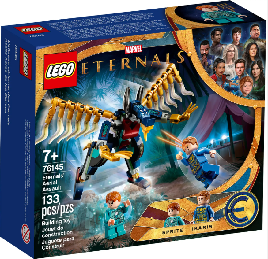 LEGO Marvel Eternals Aerial Assault 76145  Kit de construcción