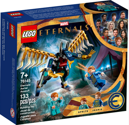 LEGO Marvel Eternals Aerial Assault 76145  Kit de construcción