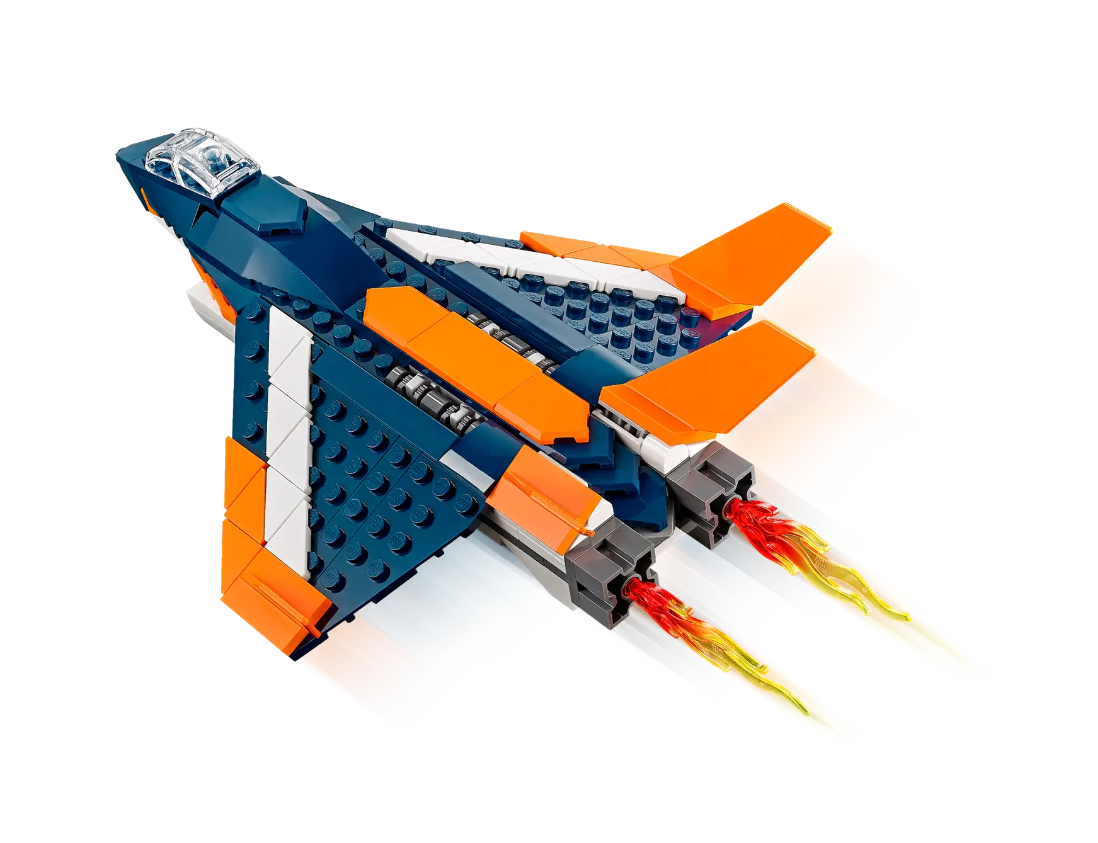 Lego Reactor Supersónico 31126, 215 piezas